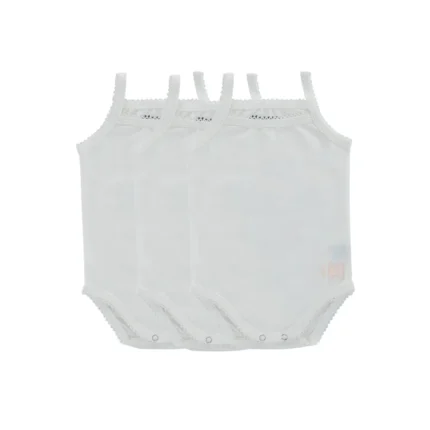 Basic White, Girl (Three Pack)